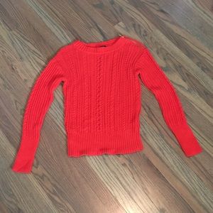 Red sweater